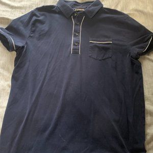 Navy Express Polo